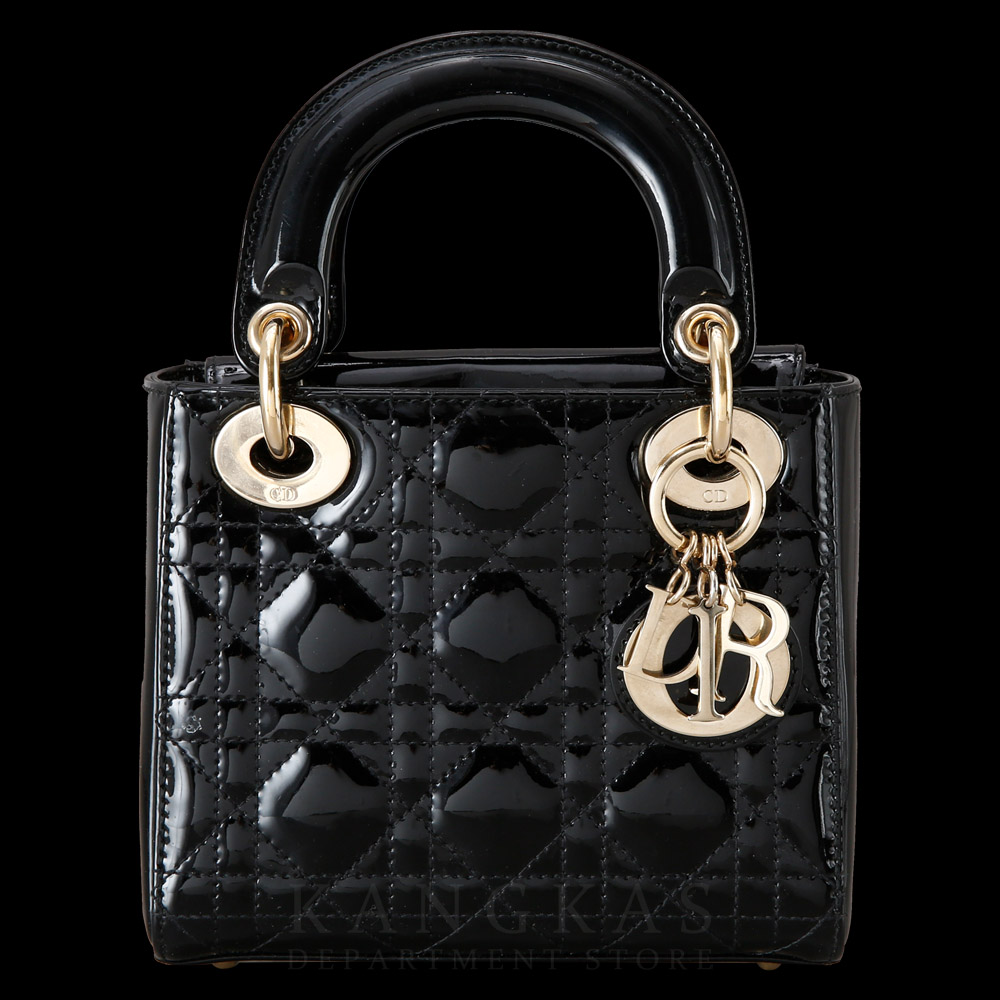 CHRISTIAN DIOR(USED)크리스찬디올 레이디디올 페이던트 미니 백